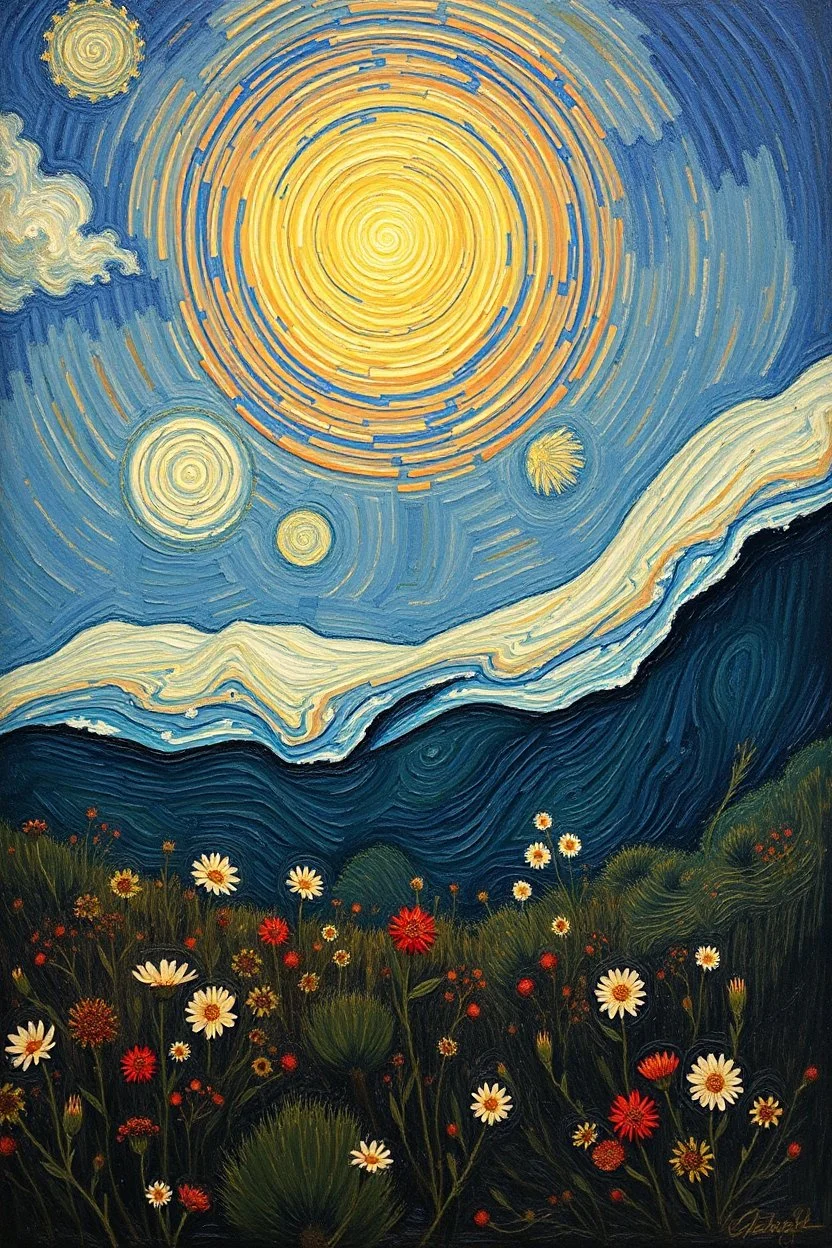 The divine is neither real or not real; Van Gogh