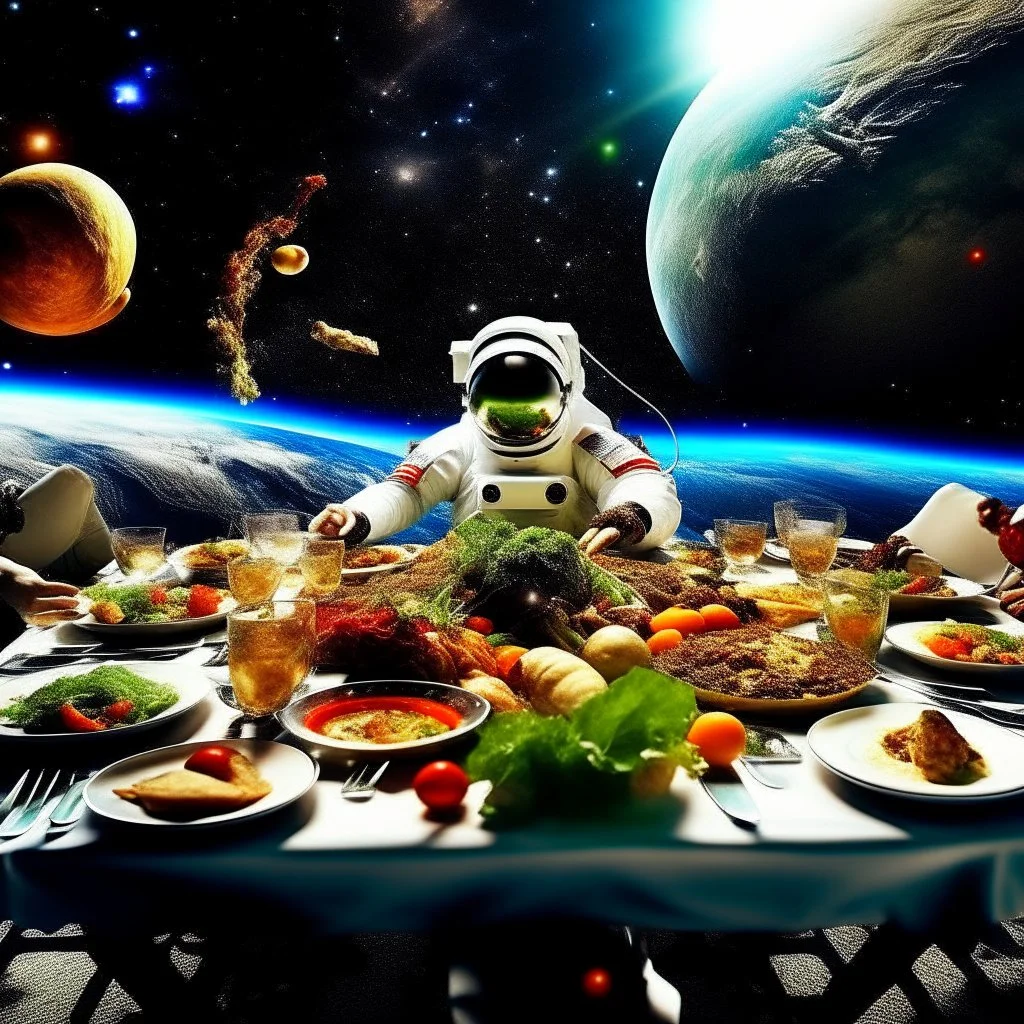 FEAST IN SPACE