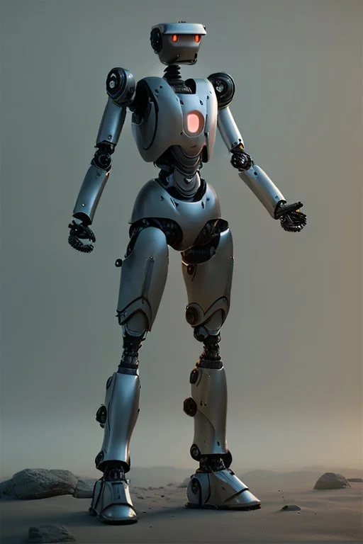 armor robot ai soldier mech