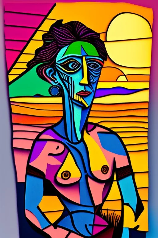 sunset picasso