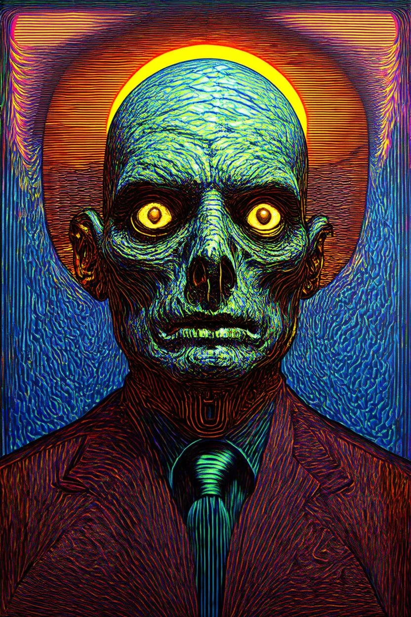 paroxysms of terror as a form of self-torture; Optical Art; Surrealism