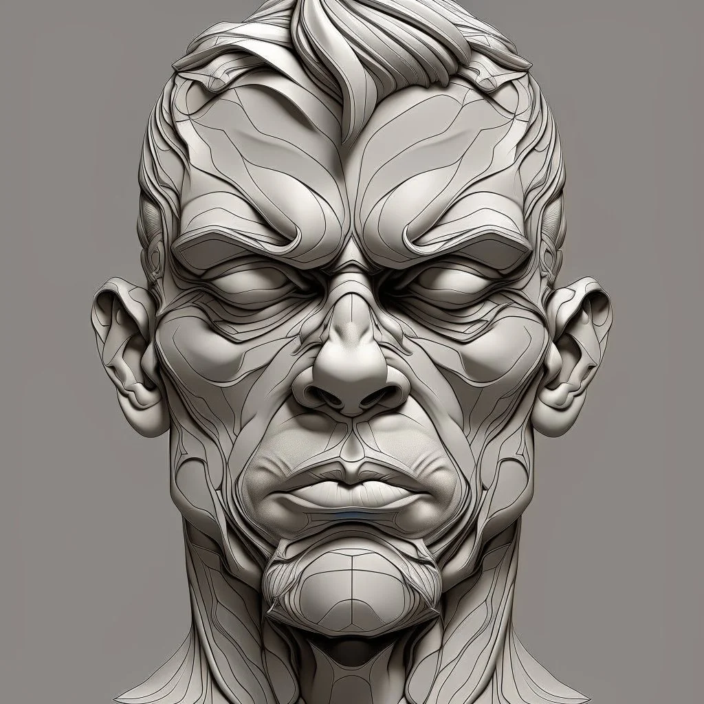 face muscles Orphism