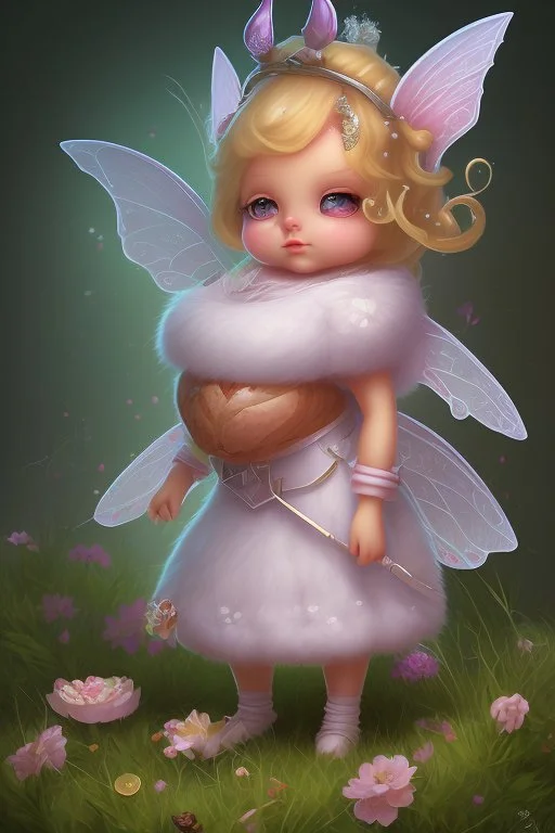 Fat and adorable fairy