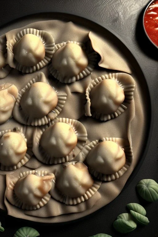 Ravioli , cooking photo, realistic Verona style ,smooth, god rays, unreal engine 5, ray tracing, RTX, lumen lighting, ultra detail, volumetric lighting