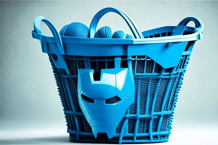 Blu color, Basket, Ironman, Summer Camp