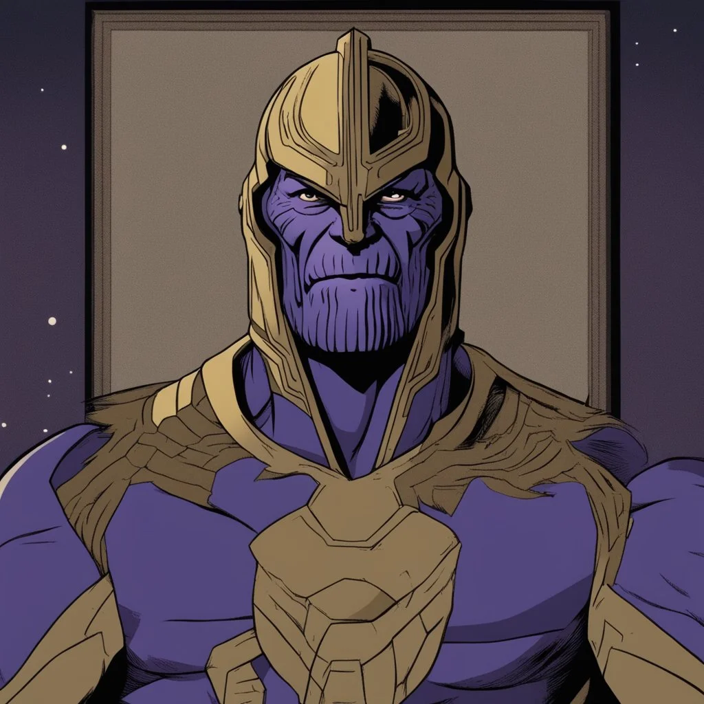 thanos in a costume two thousand years ago