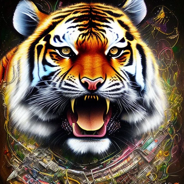 tiger by david choe