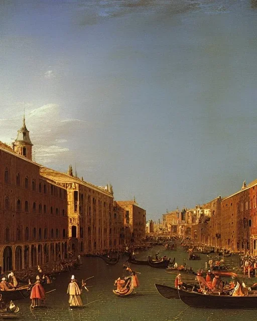 A canaletto painting