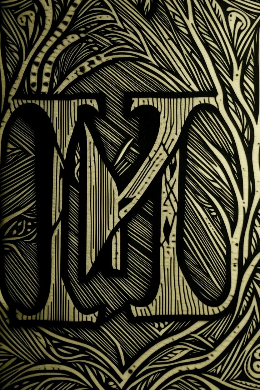 Woodcut initials KY | @BridgetDenied