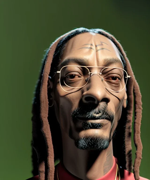 Snoop Dogg, pot, jungle background, hyper realistic