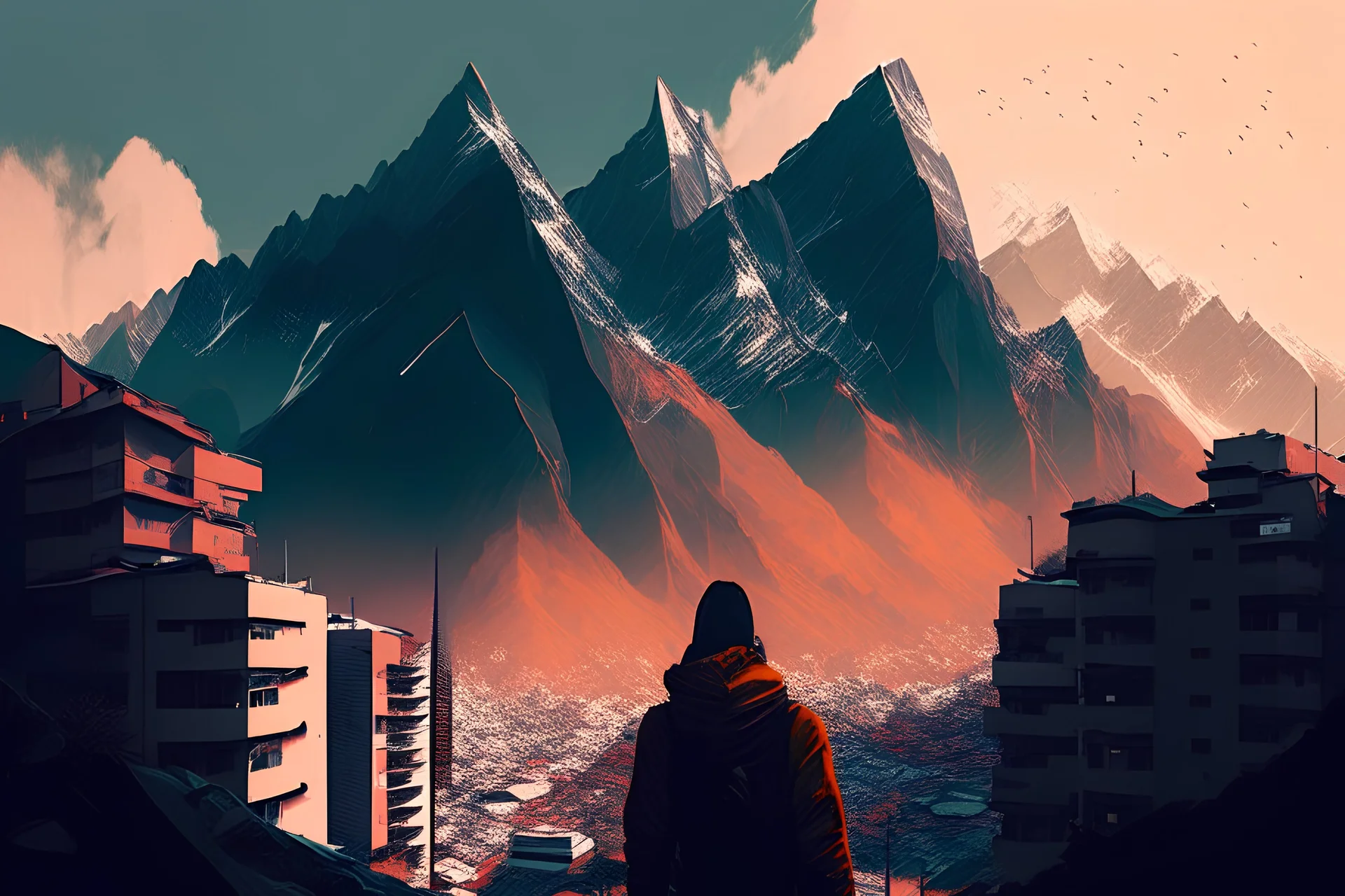 city, mountains, laoon, people, anna yvette influence