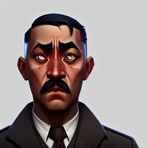 adolf hitler if he was black or chinese