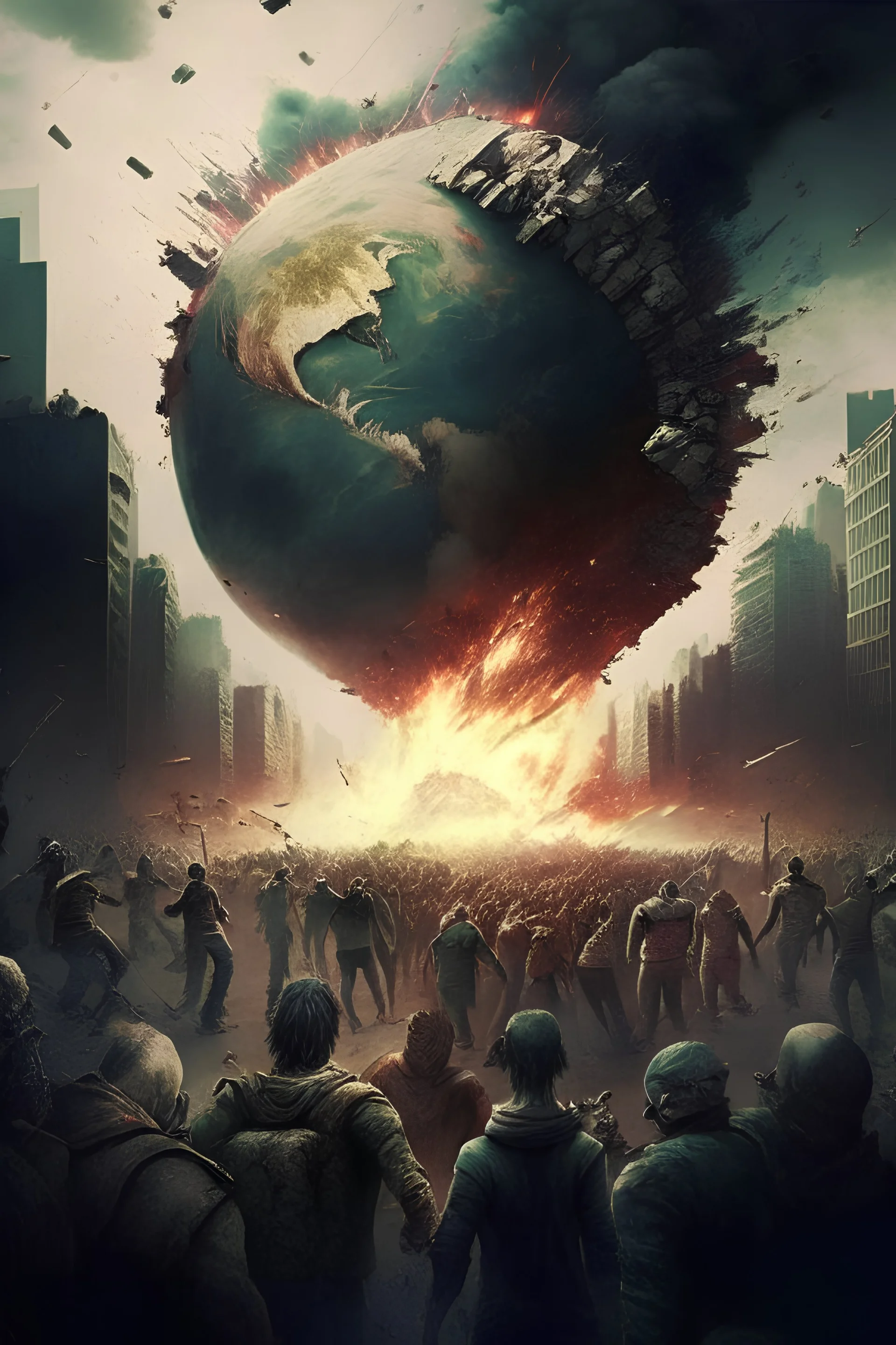 end of the world, all people fighting, no one true