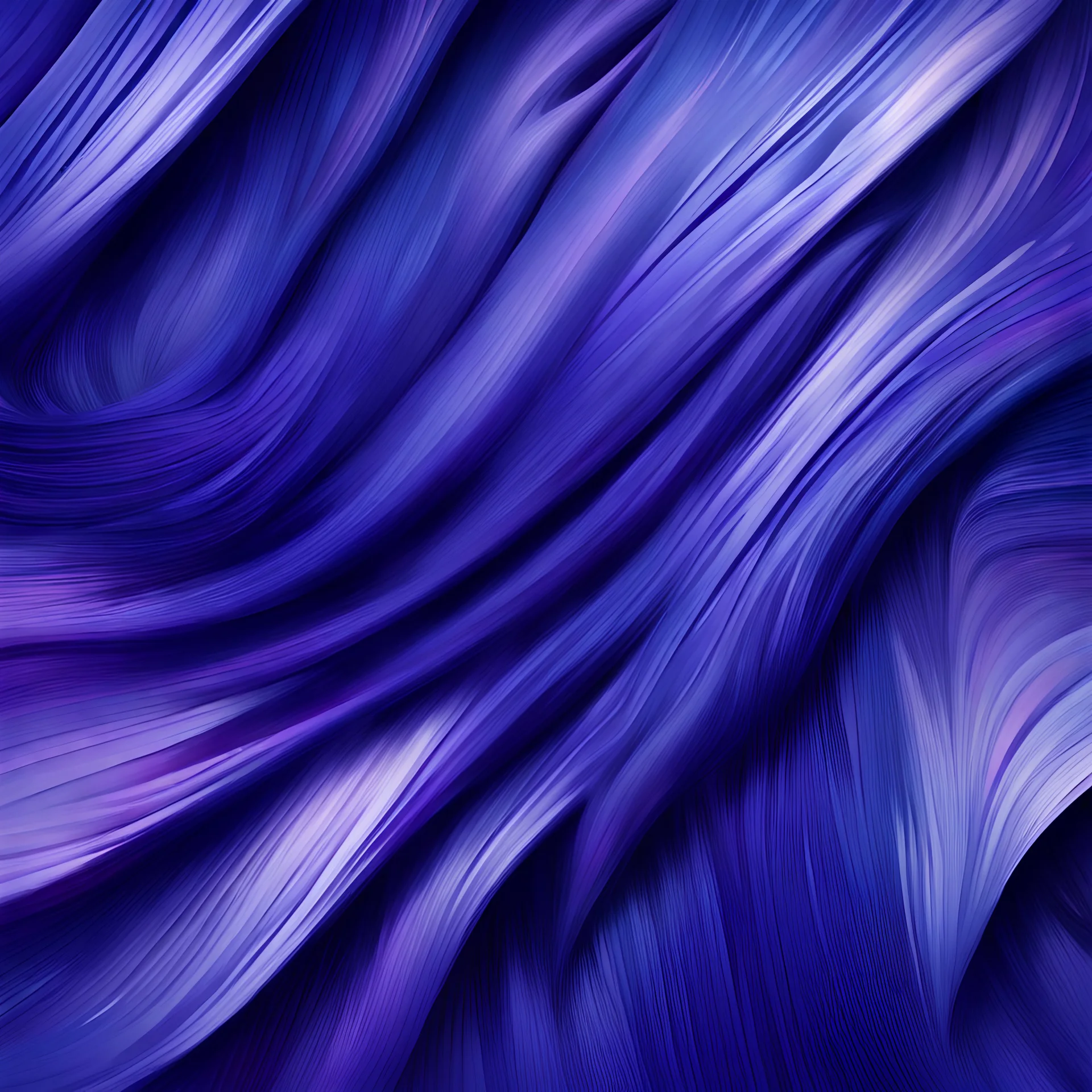 Hyper Realistic Navy-Blue & Purple Brush-Strokes Background