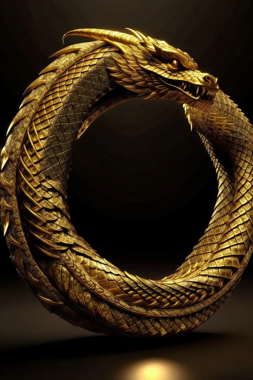 golden ouroboros