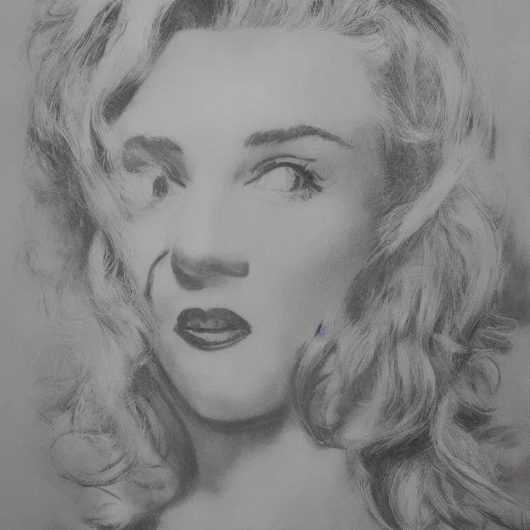 marilyn monroe a pencil poster