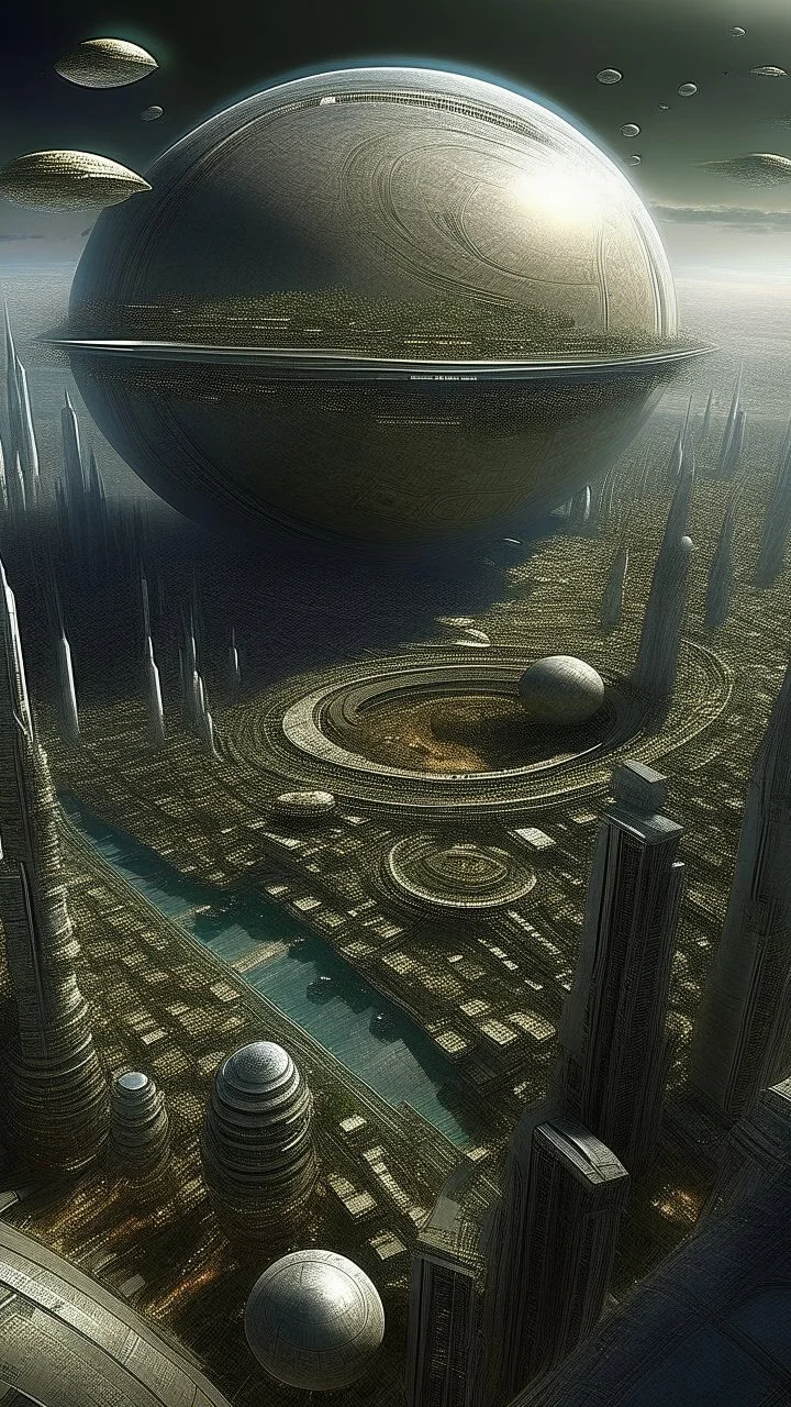 space city, massive, beautiful