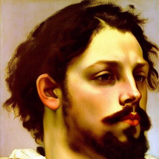 portrait of a men Gustave Courbet styles