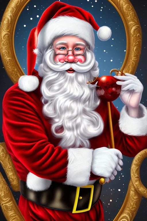 santa claus, real, rudolf