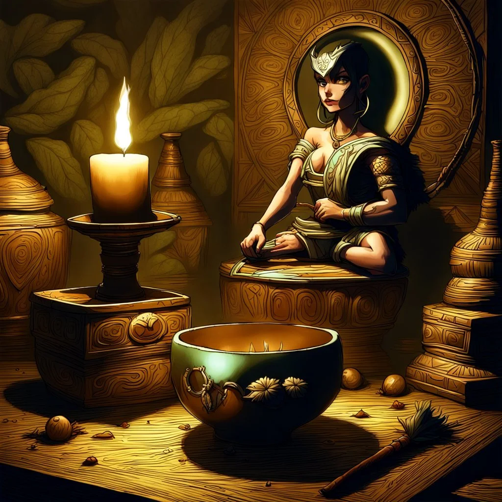 redo this in a druid aesthetic