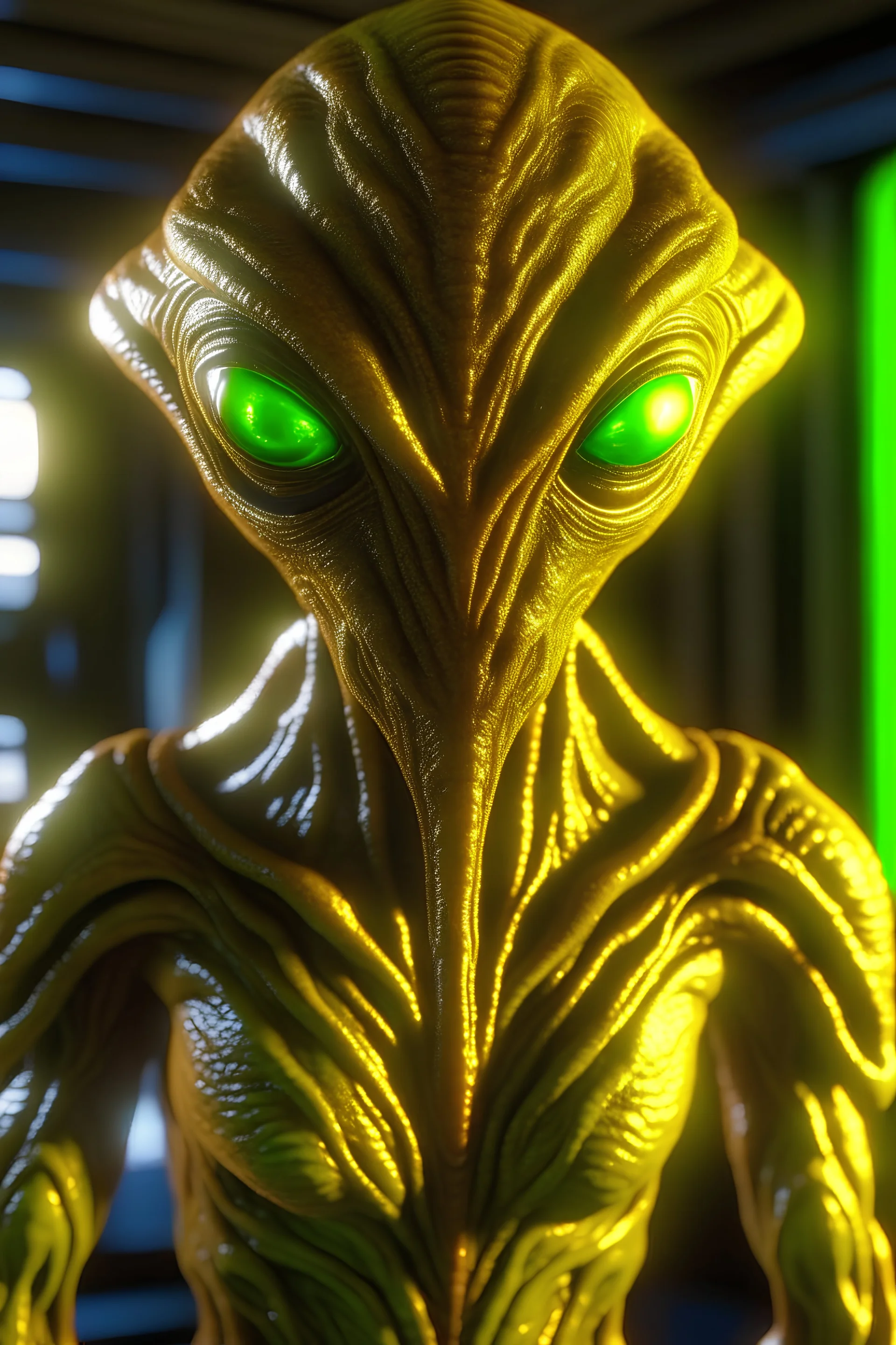 mutant alien , unreal engine 5, concept art, art station, god lights, ray tracing, RTX, lumen lighting, ultra detail, volumetric lighting, 3d