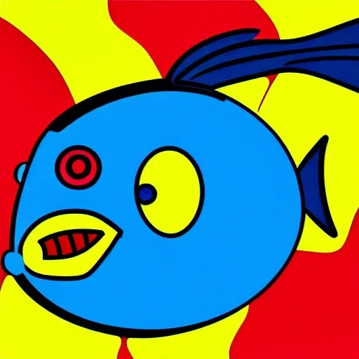 fish pop art