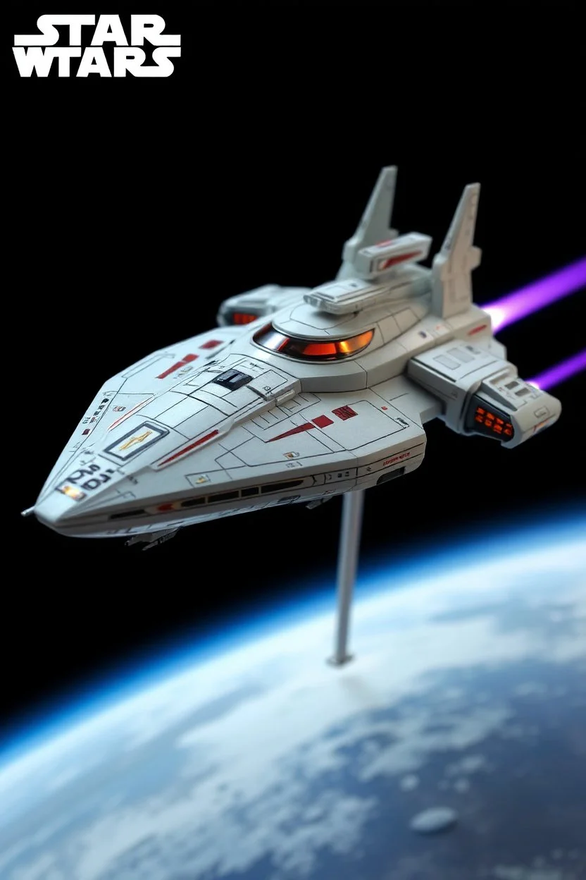 spaceship, sci fi, boat,, model, 3d