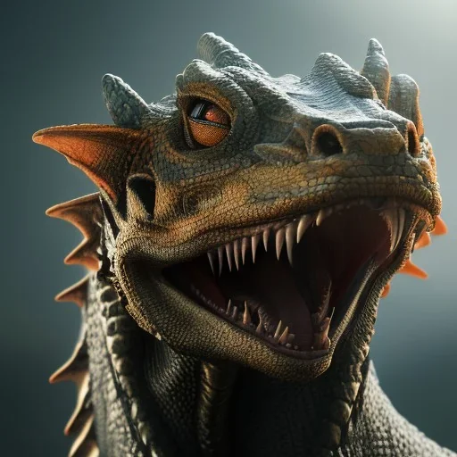 dragon portrait,8k resolution, high-quality, fine-detail, fantasy, incredibly detailed, ultra high resolution, 8k, complex 3d render, cinema 4d