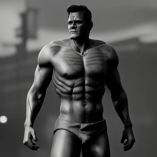 sin city style male titan