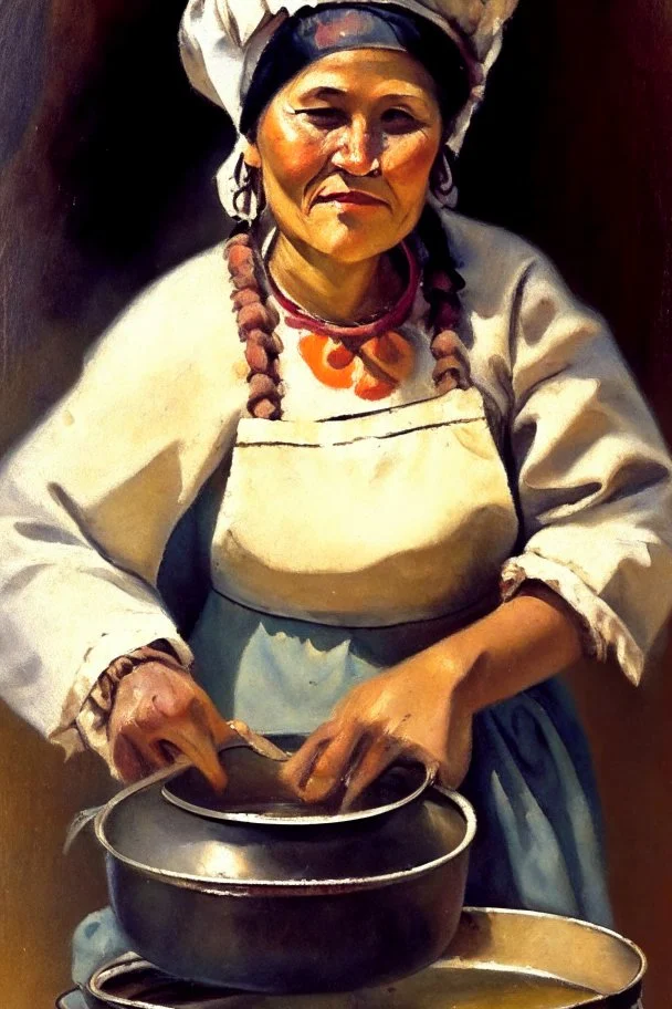 a cook chief woman