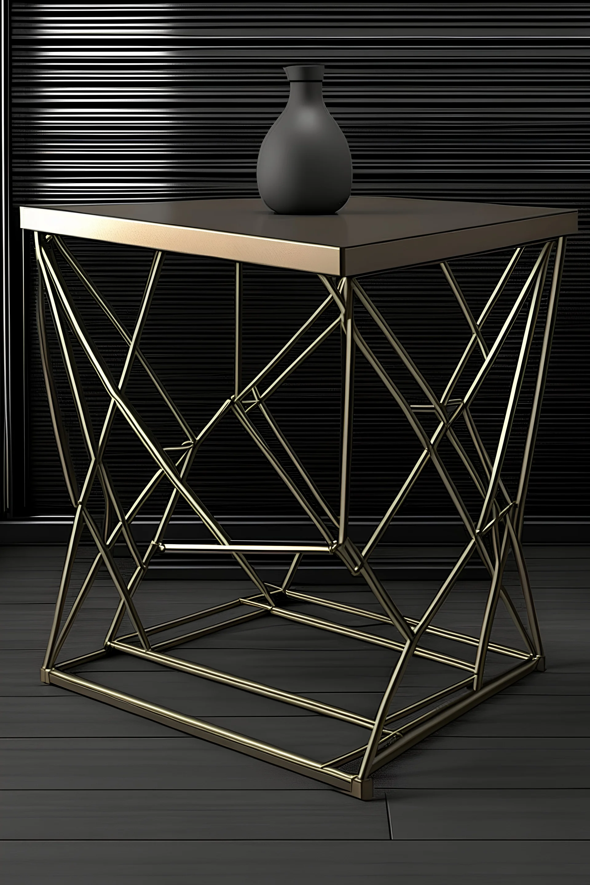 Avogado stunning metal table