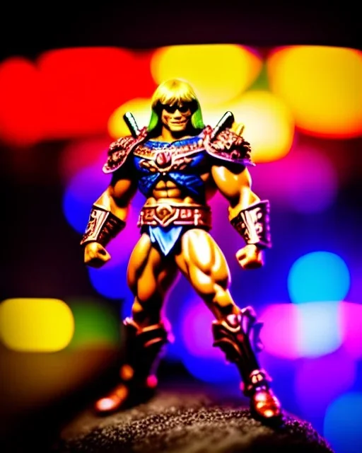 he-man, highly detailed, hyper-detailed, beautifully color-coded, insane details, intricate details, beautifully color graded, Cinematic, Color Grading, Editorial Photography, Depth of Field, DOF, Tilt Blur, White Balance, 32k, Super-Resolution, Megapixel, ProPhoto RGB, VR, Halfrear Lighting, Backlight, photorealistic rendering