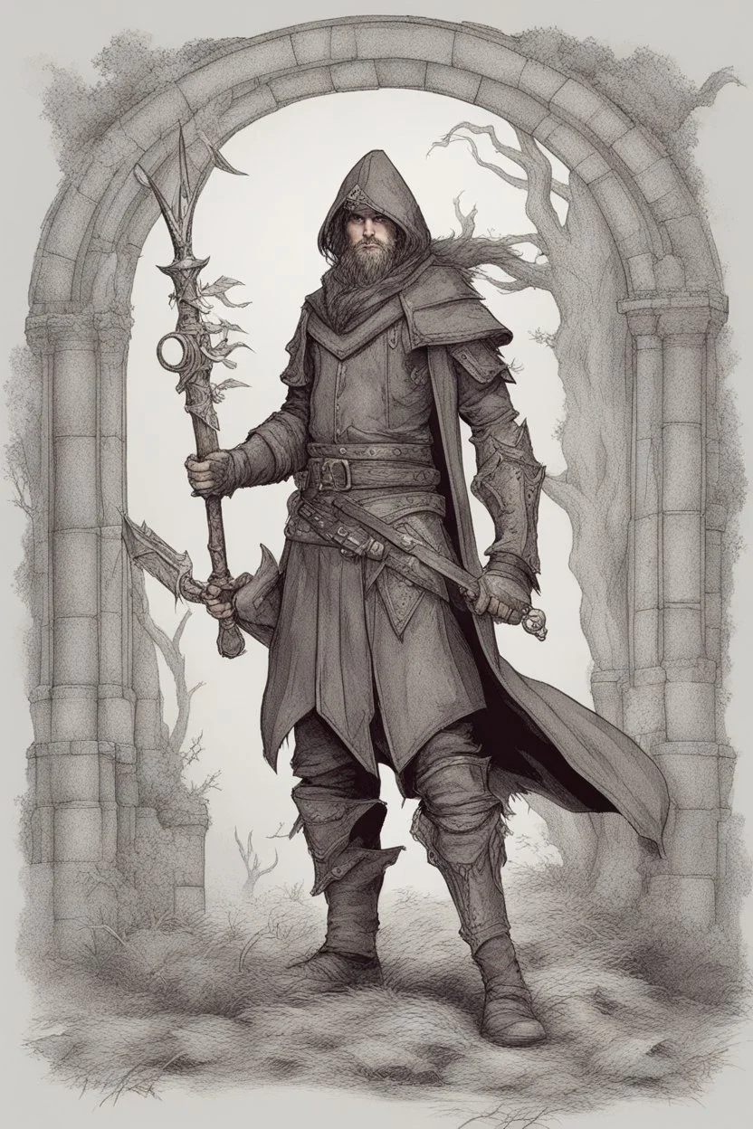Medieval Mage Hunter fantasy