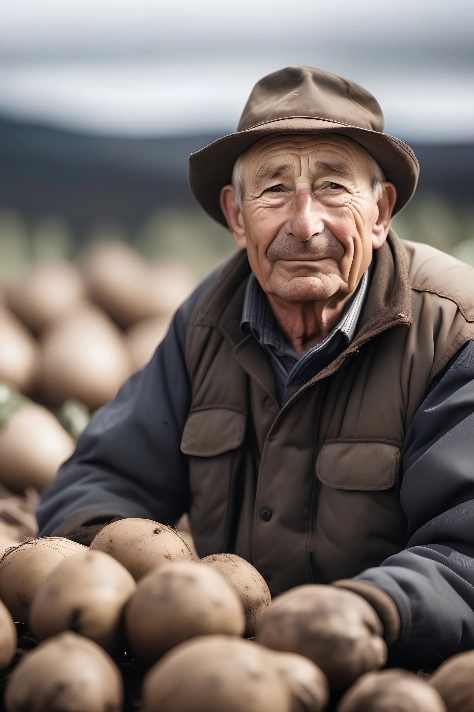 A potato farmer