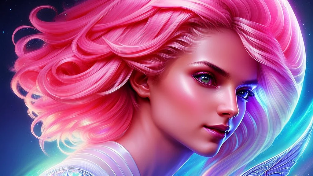 Lexica Aperture v2 Hyper detailed ultra sharp, trending on artstation, vibrant aesthetic, smiling blonde ethereal subtle (((smiling)))+++ luminous heavenly goddess, angel, colorful, psychedelic, ornate, intricate, digital painting, concept art, smooth, sharp focus, illustration, not human anthropomorphic alien cyborg, art by artgerm and greg rutkowski and h. r. giger, louis royo, salvador dali, 8 k