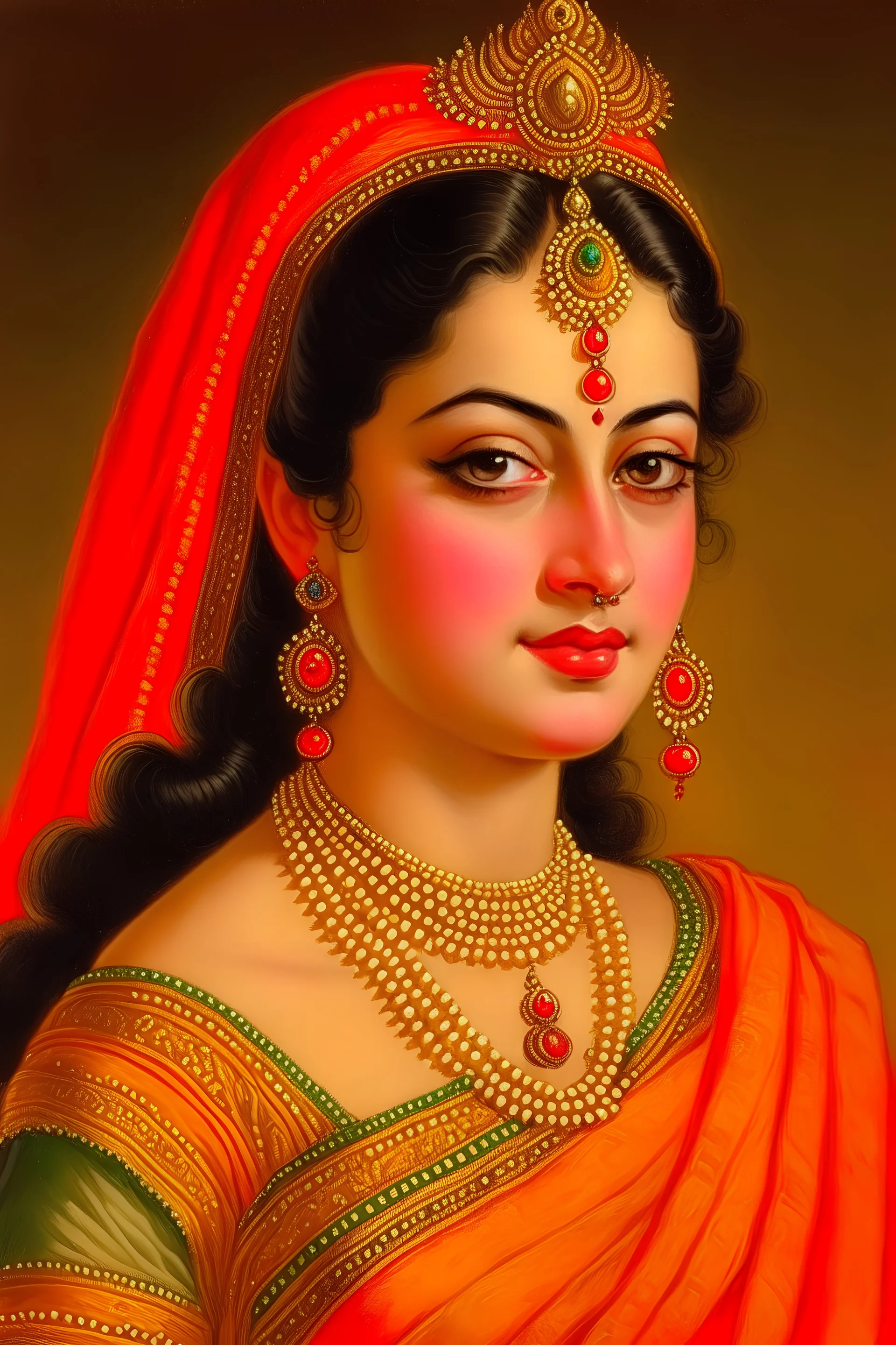 an image of princess radha rani