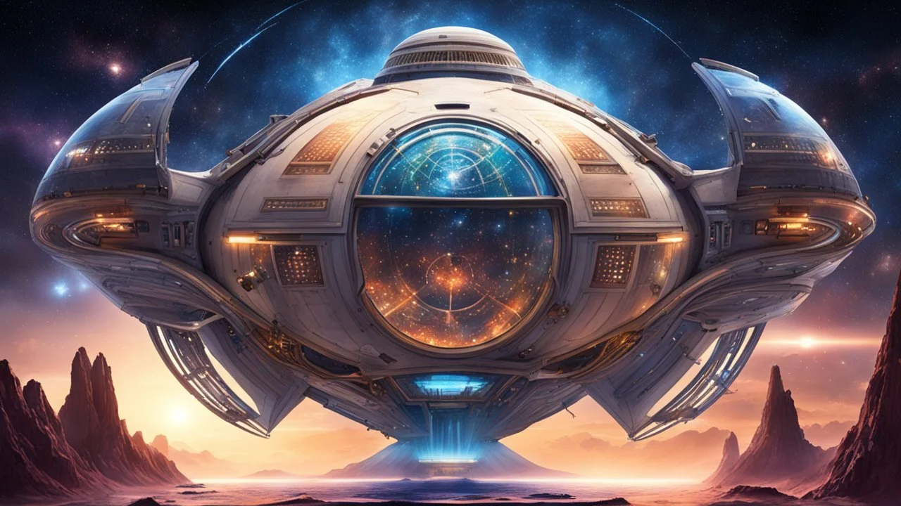 the galactic federation of world in a spaceship called solaris