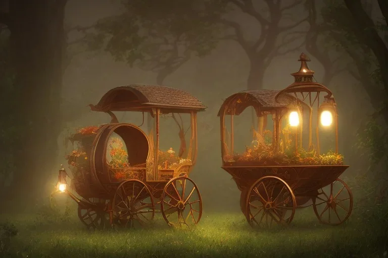 FOREST carriage LANTERN