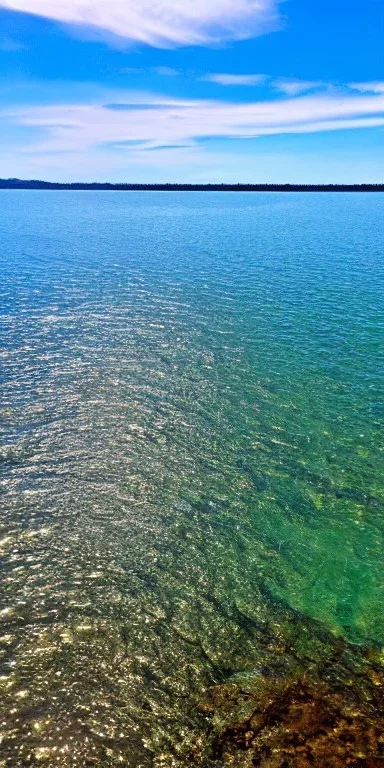 eau tranquilité clair bulle