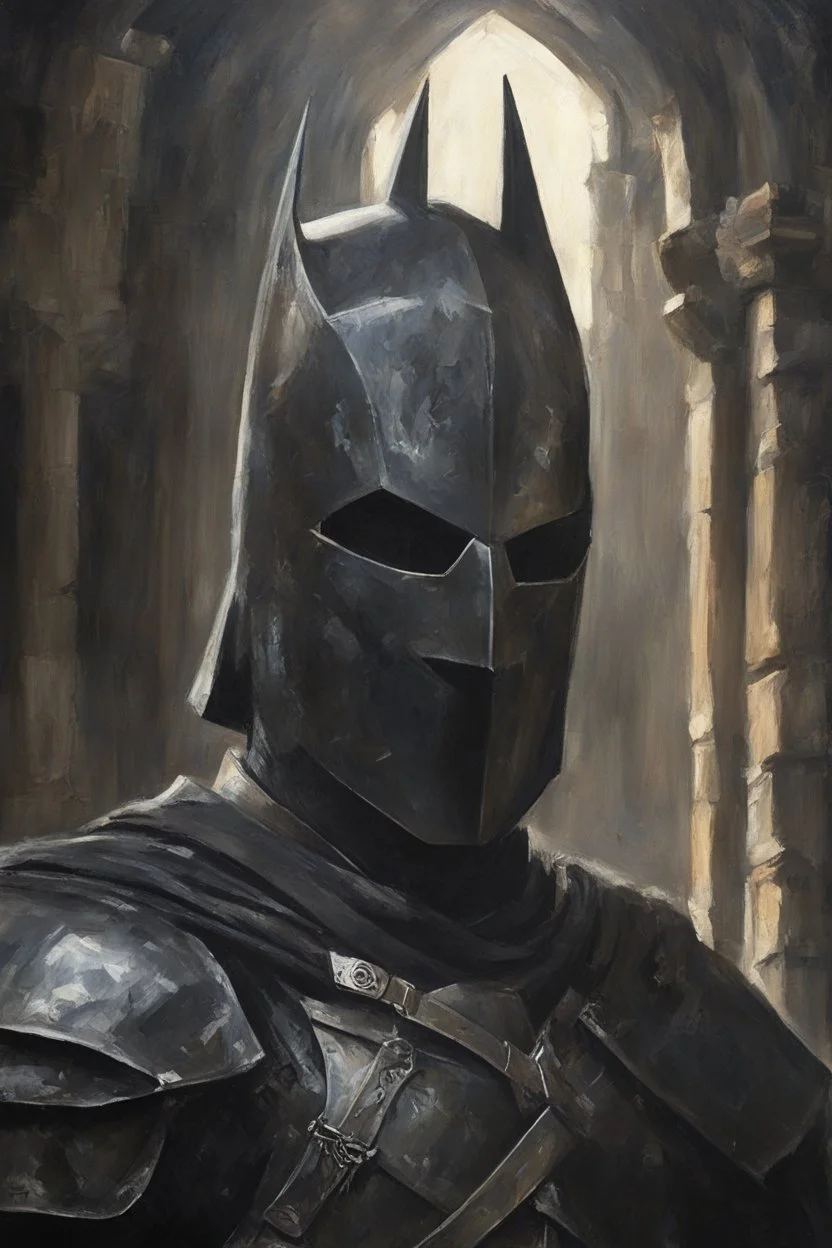 medium shot, dark knight medieval, details, 8k, oil painting