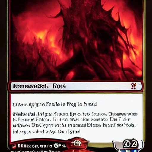 Abyss of hell blood fire