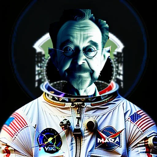 Bartholomew Cubbins as an astronaut