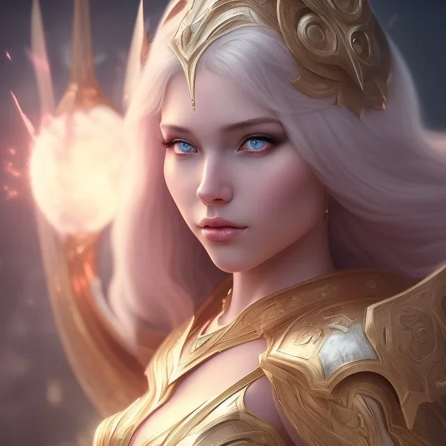 Lux, League of legend, queen Demacia,princess of sun,game, fantasy, RTX, TXXA, SSAO, High quality,hyperrealistic, cinematic, Super detailed, Anti-Aliasing,Full color, HDR,4k, 8k