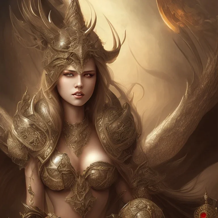  emperor domination, dragon, black, sexy, highly detailed, beautiful, young woman,