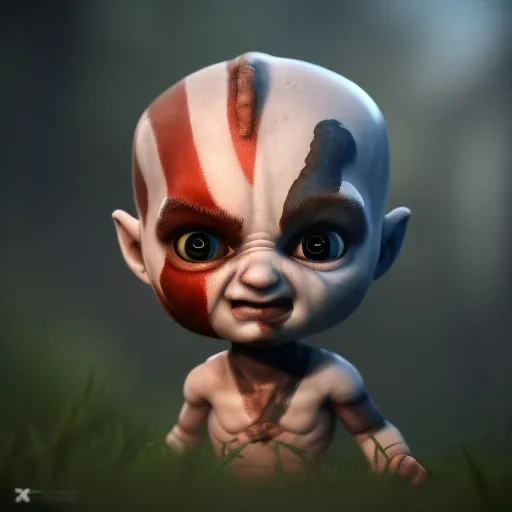 Cute baby god of war krotos, 8k resulation