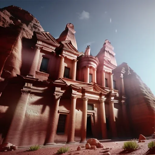 Petra + Ürdün, tourist, unreal engine