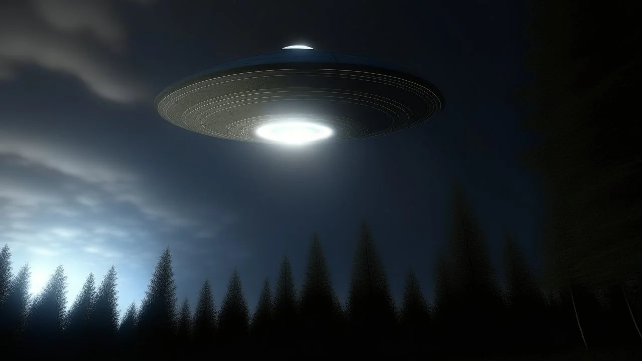 جسم مضيء يطير كبير جدا