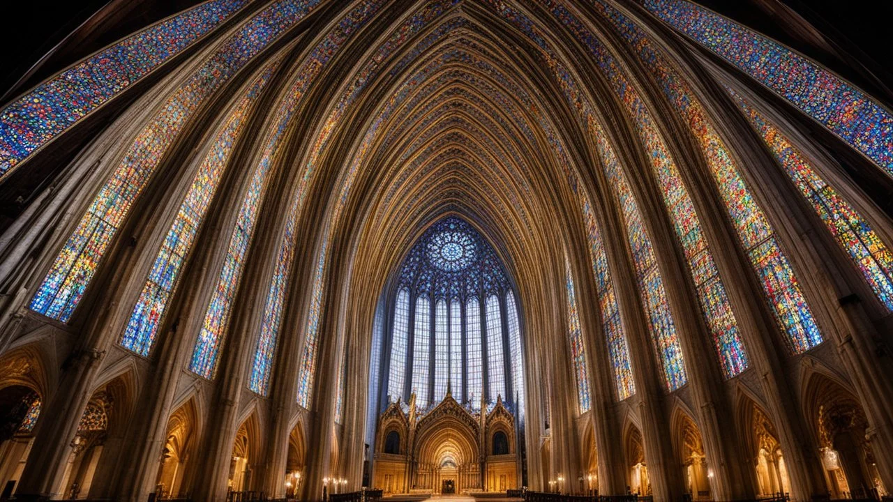 2055, delightful, sensitive, confident, undulating sinusoidal cathedral with pointed hyperbolic roofs, delicate, night, darkness, symmetrical, exquisite architecture, innovative design, perfect symmetry, award-winning photograph, beautiful composition, filled with beautiful detail, delicate colour, chiaroscuro