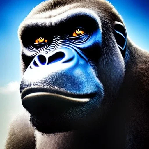 ultra detailed fullbody portrait of King Kong in New York, extremely detailed digital painting, intrincate, extremely detailed face,crystal clear Big eyes, in the style of rafael sanzio, mystical colors , perfectly centered image, perfect composition, rim light, beautiful lighting, 8k, stunning scene, raytracing