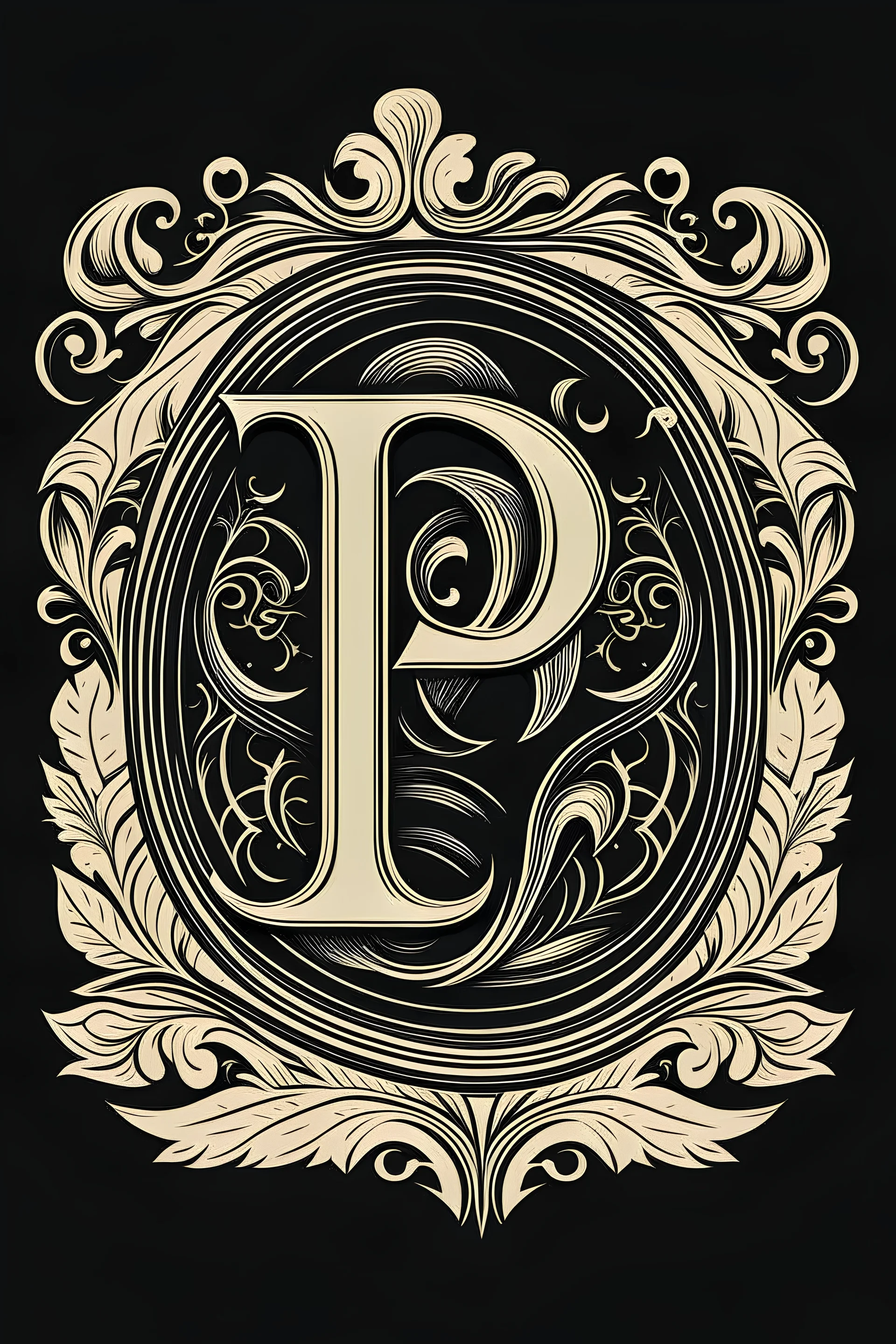 PS LETTER MONOGRAM